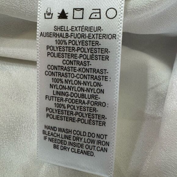 Dress The Population Gabriella Lace One-Shoulder Broderie Anglaise Dress XS - Picture 12 of 14